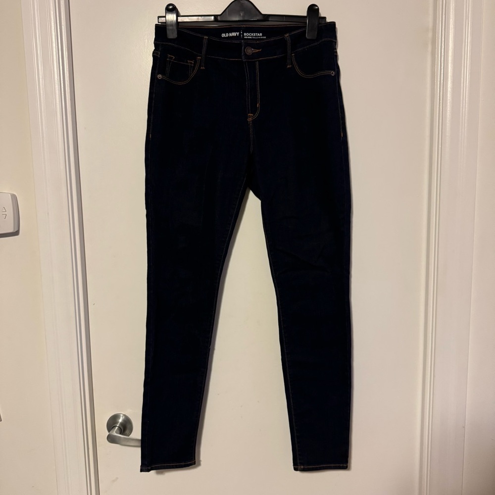 Old Navy Women's Dark Blue Jeans